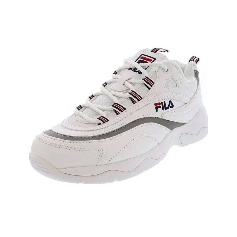 Fila Ray Kid's Sinthetic Color White/Nav - New Kids | Color: White |